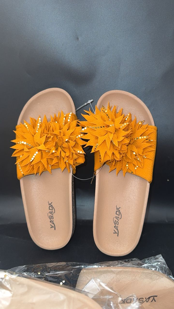 Sandale fleur de bonne qualité