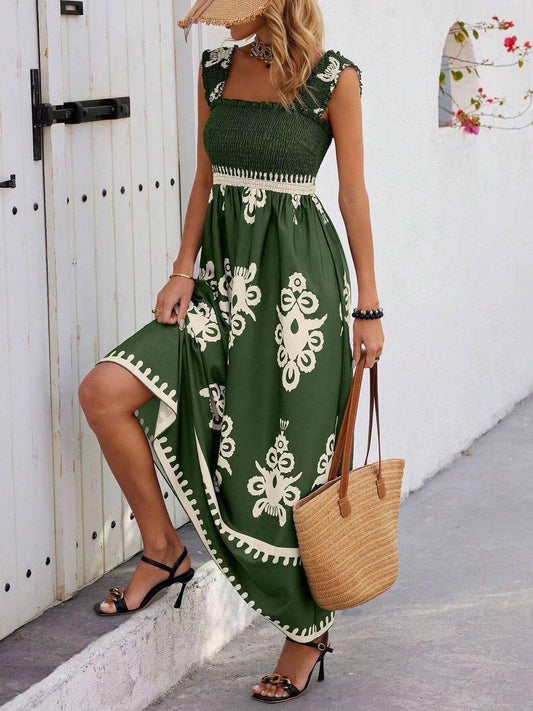 Robe avec motifs